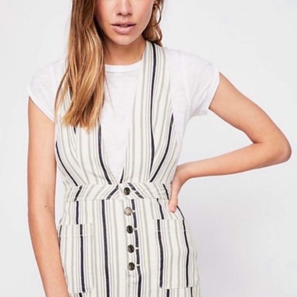 Free People Overall Dress